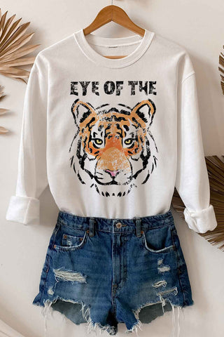 Eye Of The Tiger Graphic Sweatshirt