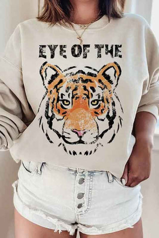 Eye Of The Tiger Graphic Sweatshirt