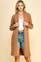 Kickin Knit Open Cardigan