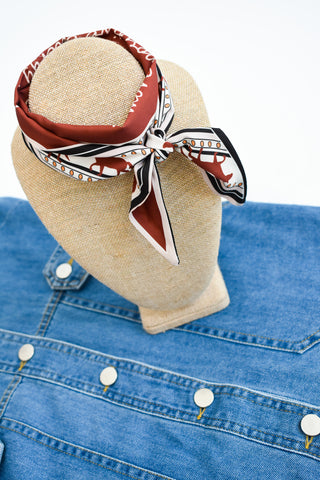 Horse Dotted Scarf