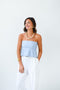 Ellie Strapless Knit Peplum Top