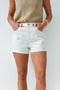 Z Supply Camila High Rise Denim Shorts