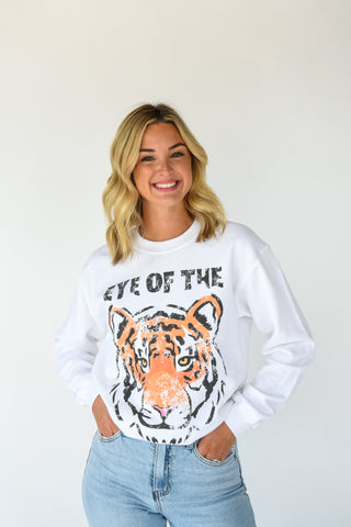 Eye Of The Tiger Graphic Sweatshirt