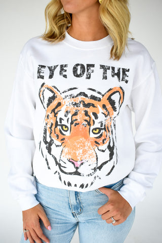 Eye Of The Tiger Graphic Sweatshirt