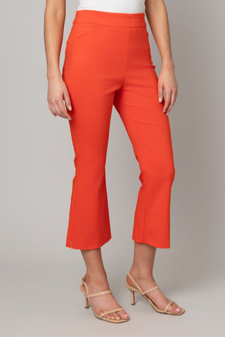 Instantly Polished Cropped Flare Pants