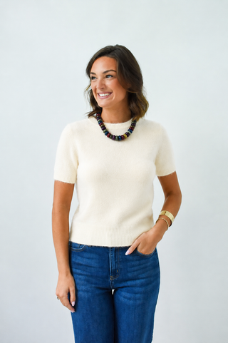 Soft Landing Short Sleeve Sweater