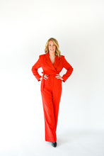 Load image into Gallery viewer, Red Drop Gorgeous Wrap Front Jumpsuit
