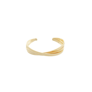 3 Layered & Twisted Cuff Bracelet