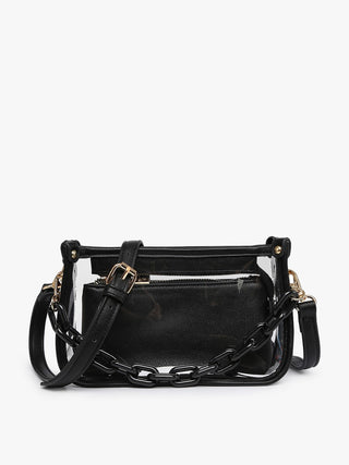 Totally Transparent Clear Crossbody