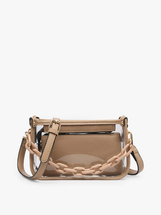 Totally Transparent Clear Crossbody