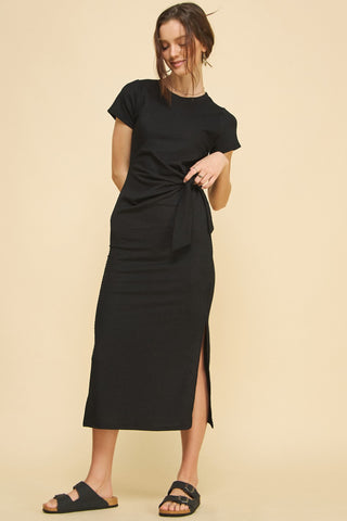 All Tied Up Midi Dress