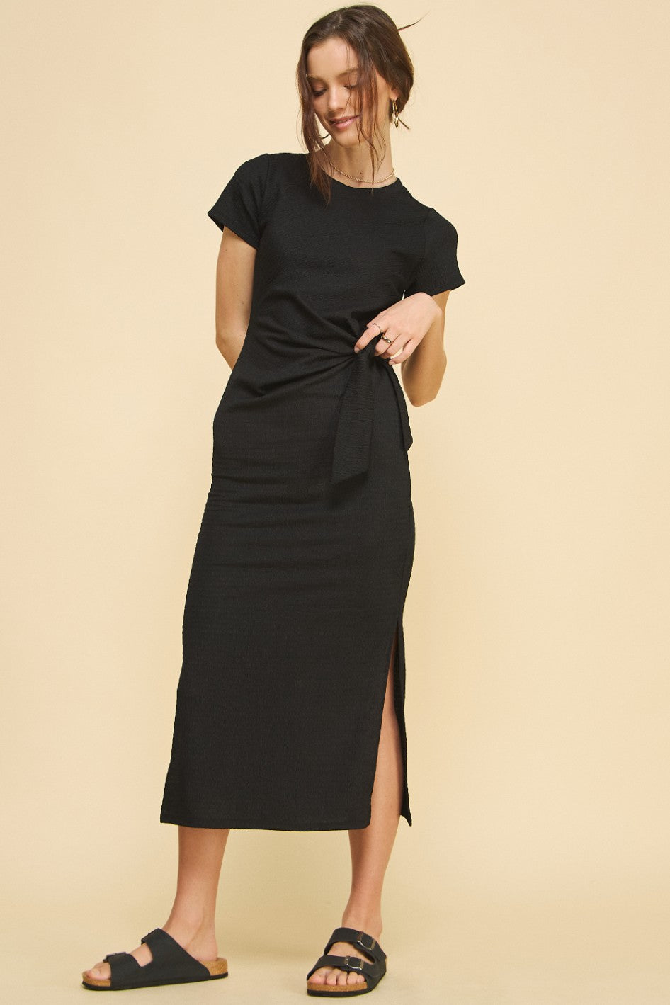 All Tied Up Midi Dress Maren + Main Boutique