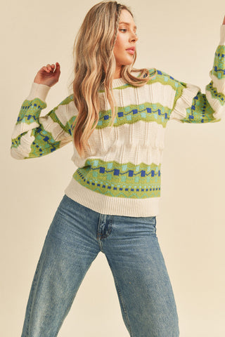 Mix And Stitch Sweater