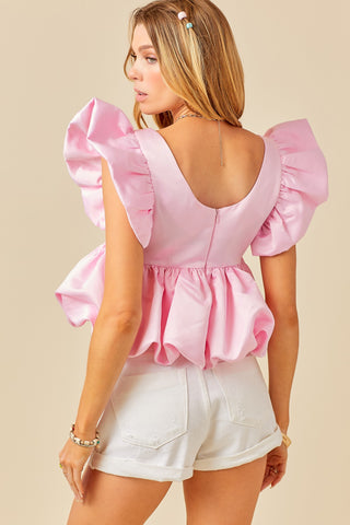 Shock And Awe Babydoll Top