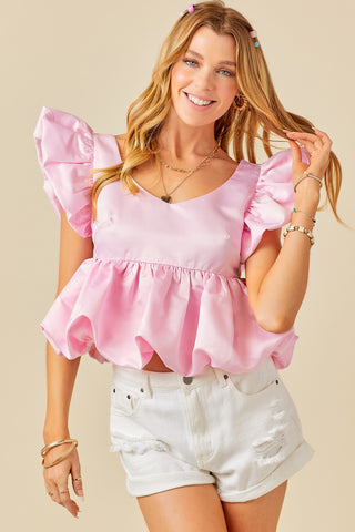 Shock And Awe Babydoll Top