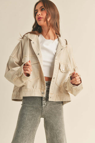 Cuddly Conditions Jacket with Hoodie