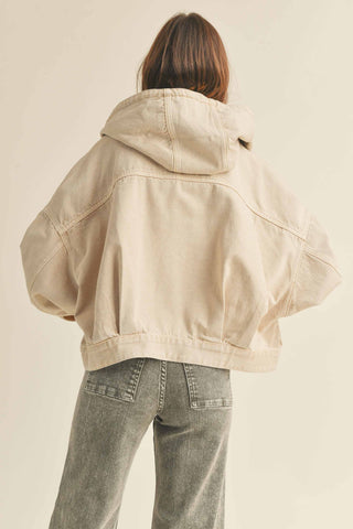 Cuddly Conditions Jacket with Hoodie