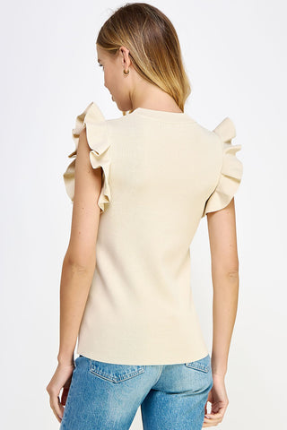 That Was Taupe Knit Top