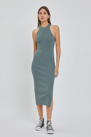 The Presley Fitted Ribbed Dress