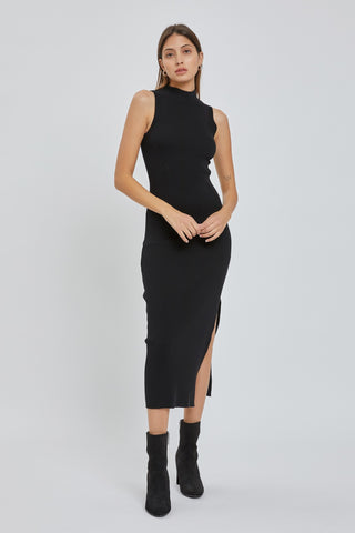 The Astrid Fitted Ribbed Dress