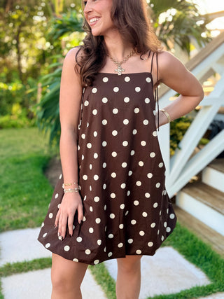 Spots On Point Polka Dot Dress – Maren + Main Boutique