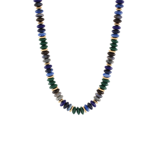 Multi Shape Mixed Bead Necklace