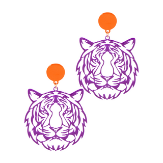 Tiger Filigree Earrings