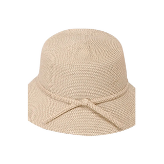 Soft Paper Braid Bucket Hat