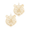 Tiger Filigree Earrings