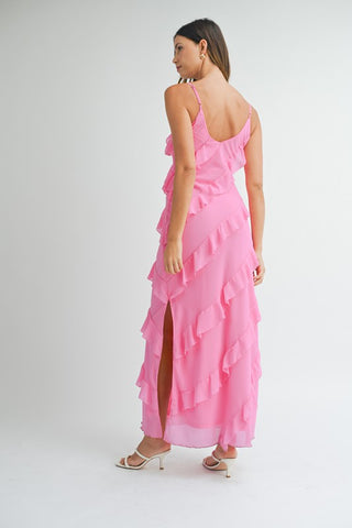 Ruffle Up Some Fun Maxi Dress
