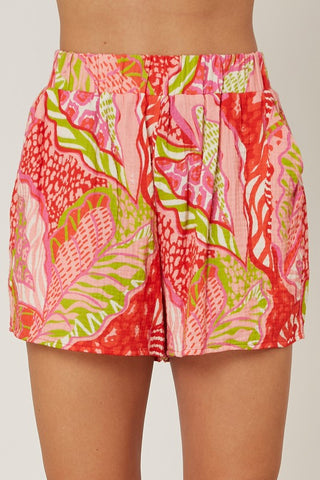 For A Good Gauze Tropical Short