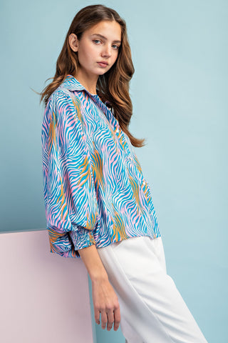 Fashion Icon Button Up Top