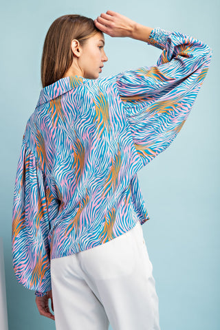 Fashion Icon Button Up Top