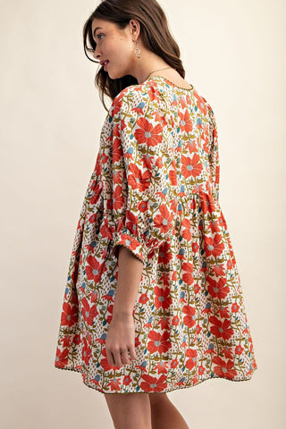 Hey There Bloomer Floral Dress