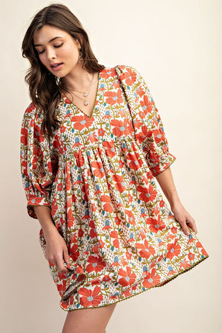 Hey There Bloomer Floral Dress