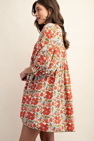Hey There Bloomer Floral Dress