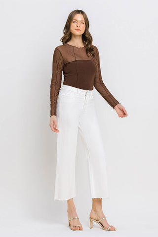 Olivia High Rise Wide Leg Jeans