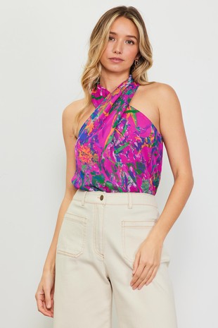 Don't Get It Twisted Halter Top