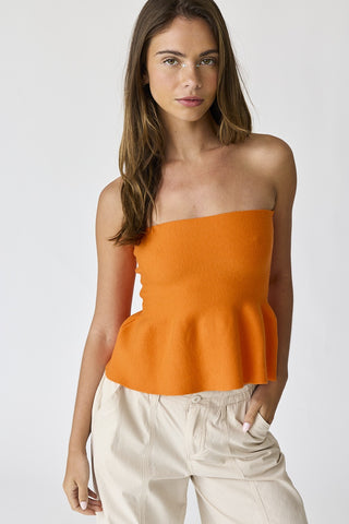 Ellie Knit Peplum Top