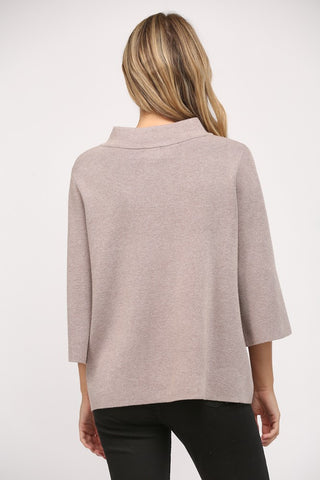 Mocha Mornings Bell Sleeve Sweater