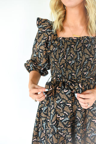 Style And Error Smocked Mini Dress