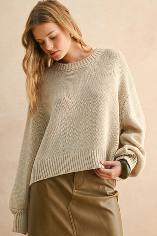 Cozy Does It Solid Sweater