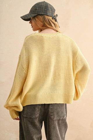 Cozy Does It Solid Sweater