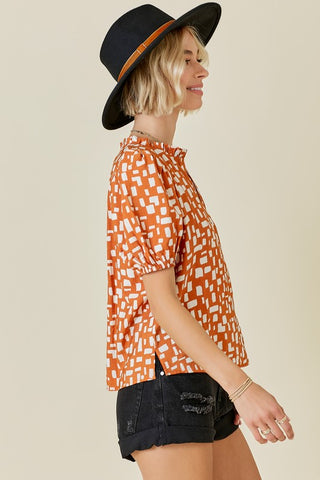 Boxed In Beauty Top