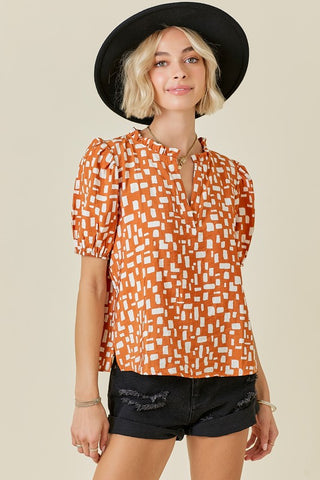 Boxed In Beauty Top