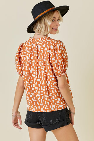 Boxed In Beauty Top
