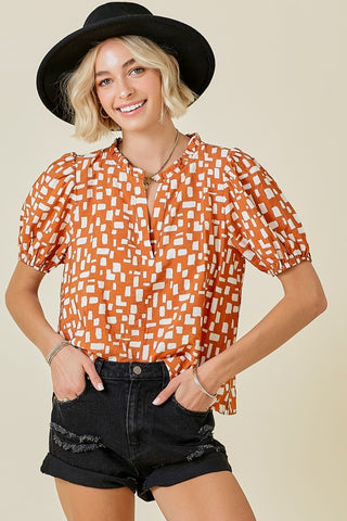 Boxed In Beauty Top