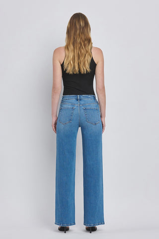 Flying Monkey High Rise Wide Leg Jeans