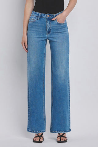 Flying Monkey High Rise Wide Leg Jeans