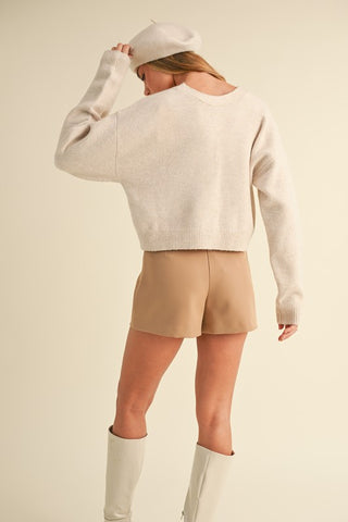 Tie Me To The Moon Sweater